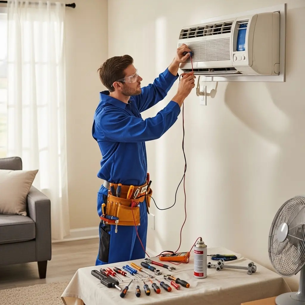 Turgutlu Baxi Baxi klima gaz dolumu ve bakım – Enerji verimliliği artırıldı. - Teknik servis örneği